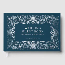 Foil guest books